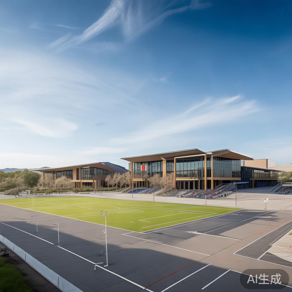 校园体育中心是集运动场馆、健身房、竞技场等多功能于